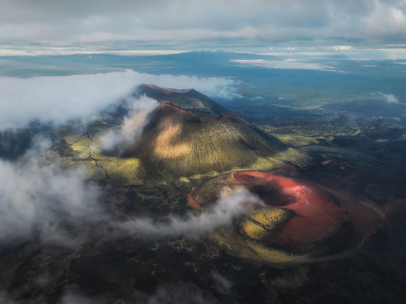 камчатка Конусы Толбачика. фото превью