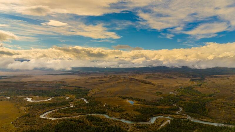 алтай Высота над Чуйскими меандрамиphoto preview