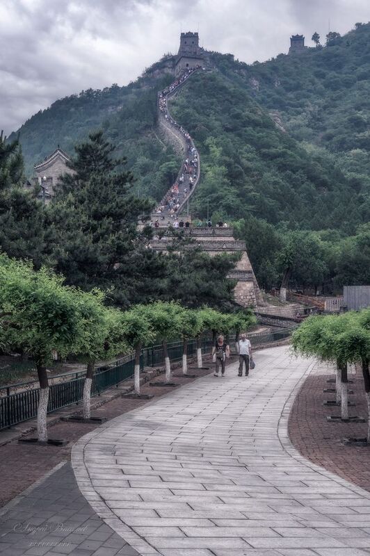 архитектура, городской пейзаж, китай, великая китайская стена. Великая Китайская стенаphoto preview
