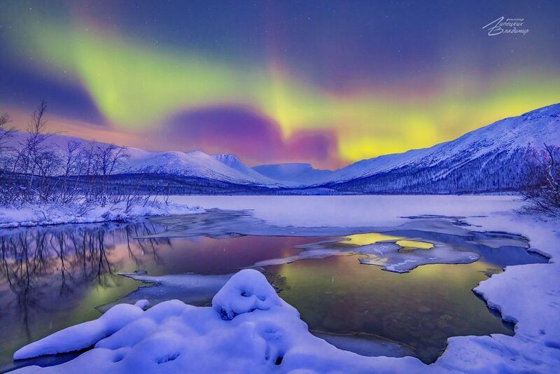 кольский, северное сияние 5 балловphoto preview