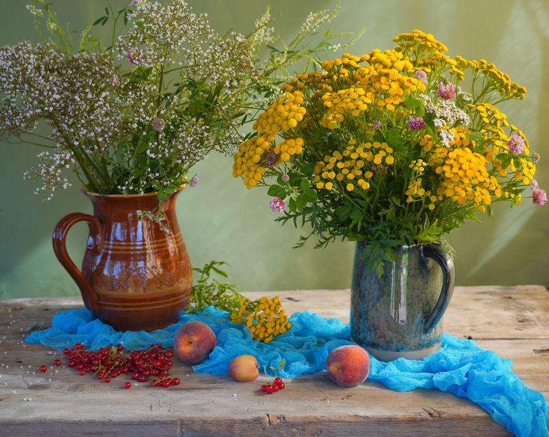 Дачные истории. С полевыми цветамиphoto preview