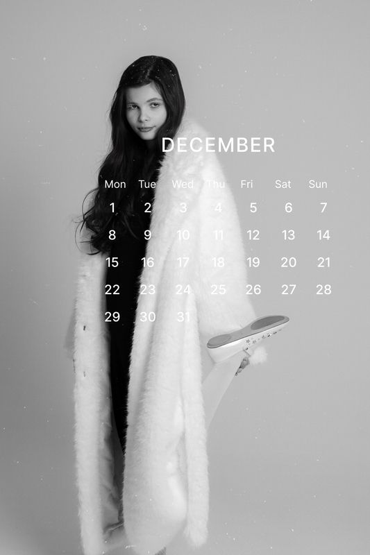 девочка,девушка, детский портрет, портрет, глаза, взгяд,свет, чб, снег, снежная, шуба, художественный, черно-белый, серия HELLO DECEMBER!photo preview