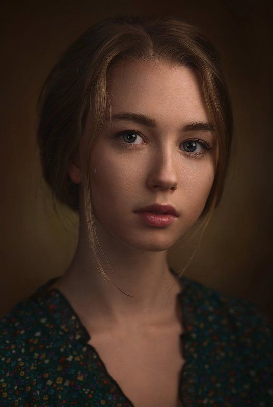 Взгляд, Волосы, Девушка, Портрет, Студия Асяphoto preview