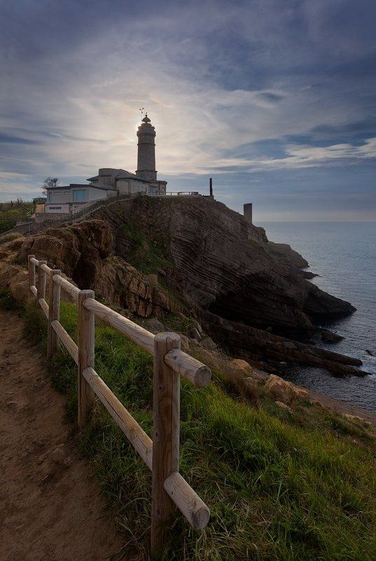 cantabria, lighthouse, santander, spain, испания, кантабрия, маяк, сантандер Spain. Cantabriaphoto preview
