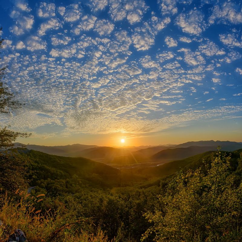 лето, закат, мономахово Летний закатphoto preview