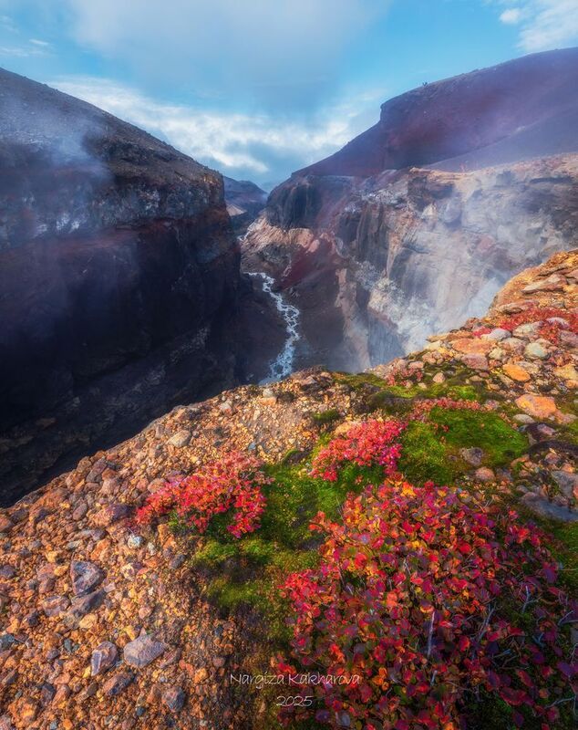 камчатка, осень, каньон опасный Каньон Опасныйphoto preview