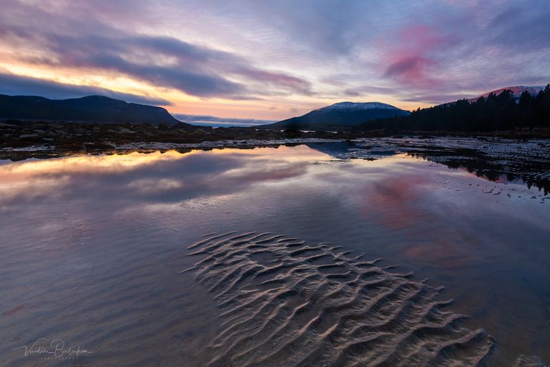 пейзаж, кольский, колвицкая губа, белое море Колвицкая губа фото превью