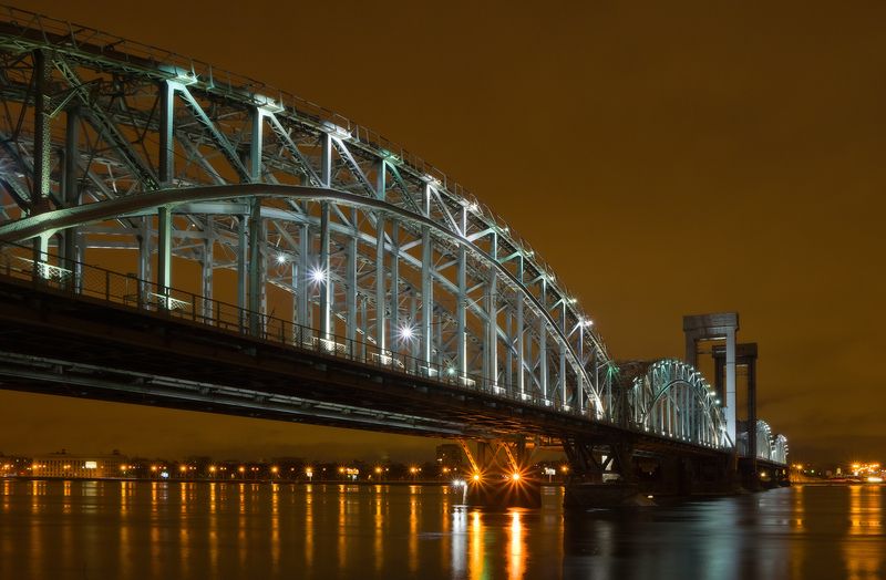 Санкт , Петербург,  Финляндский,  железнодорожный,  мост,  Финляндский железнодорожный мостphoto preview