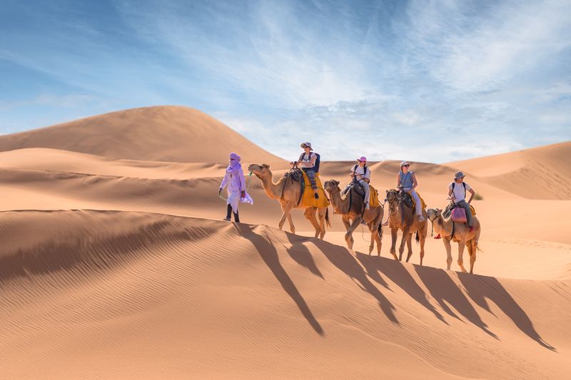 maroc, marocco, sahara desert, desert, sand, orange, light, марокко, пустыня, сахара, пейзаж, дюны, песок  photo preview