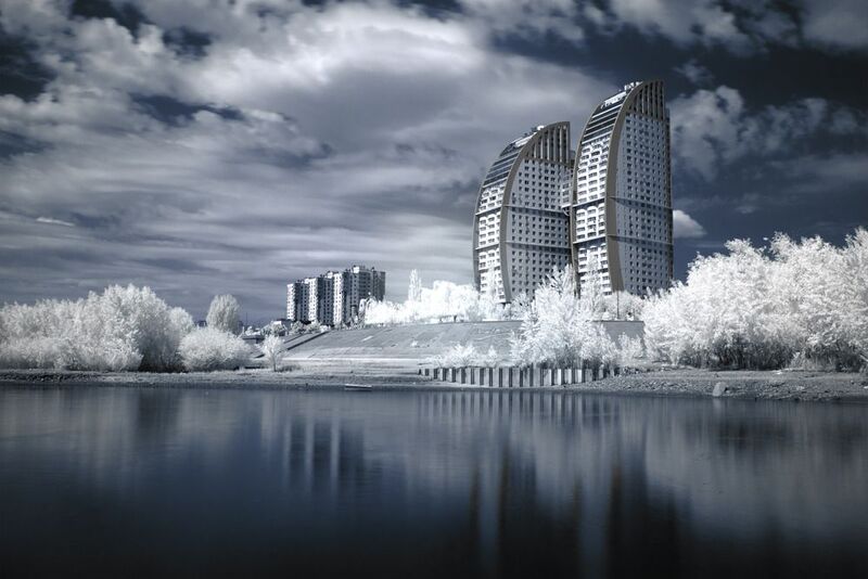 инфракрасная, волгоград, волжские паруса,  Инфракрасная фотографияphoto preview