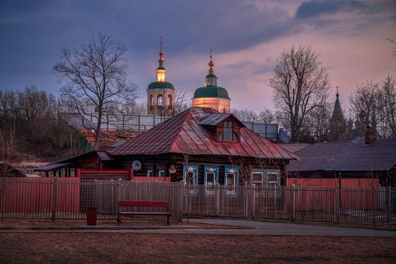 Утром на Соборной горе в Серпуховеphoto preview