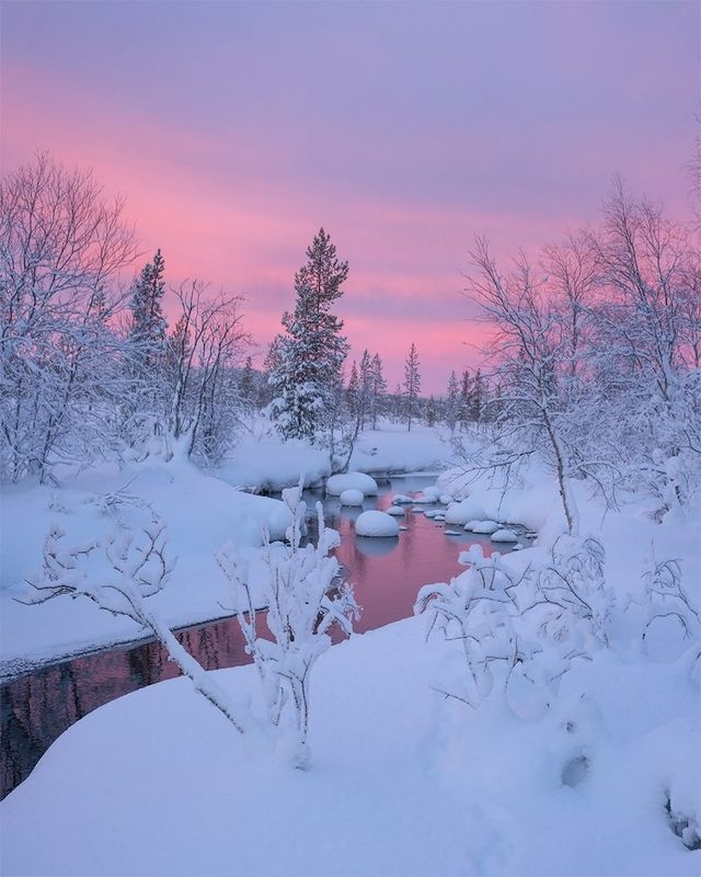 Зимний свет заполярьяphoto preview