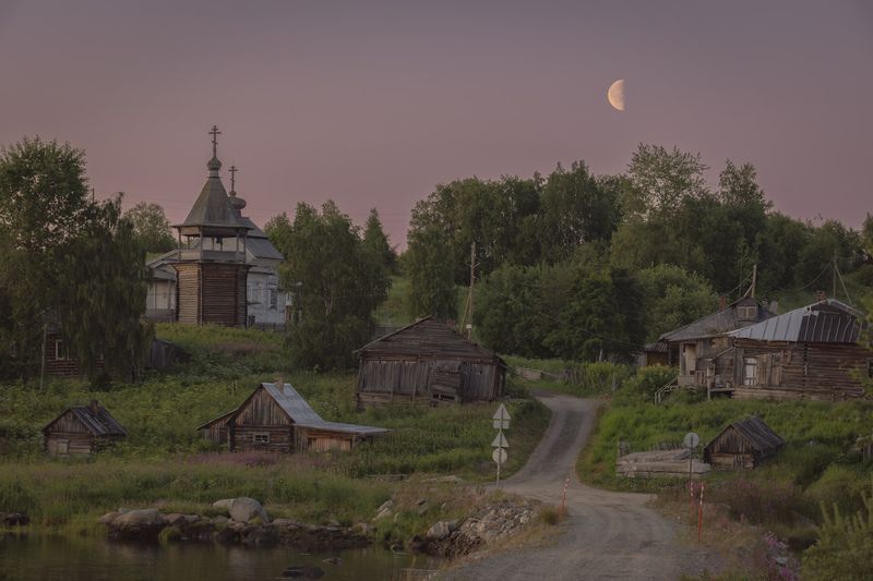 Ночная дорога в Ковду селоphoto preview