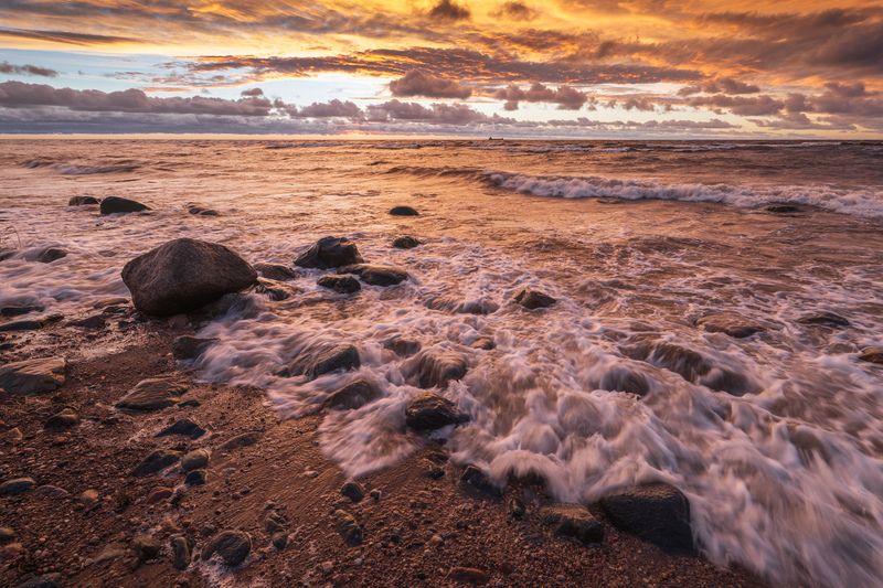 Осенний закатphoto preview