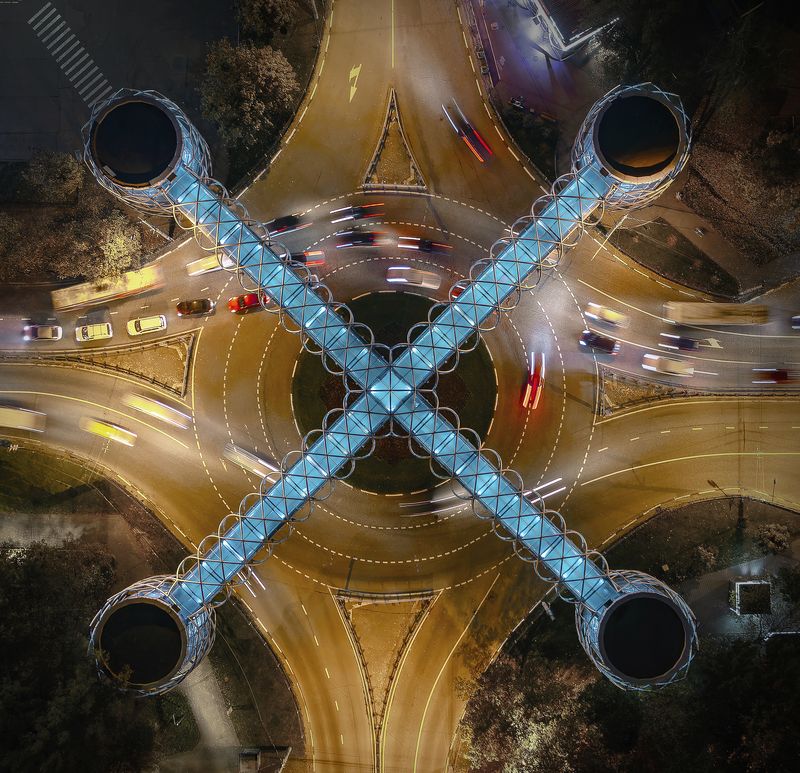 химки, пешеходный переход, перекресток, видсверху, дронофото пешеХодный переХодphoto preview