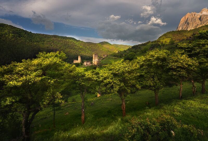 #ингушетия, #башни, #поселения #горы Башни Ингушетииphoto preview