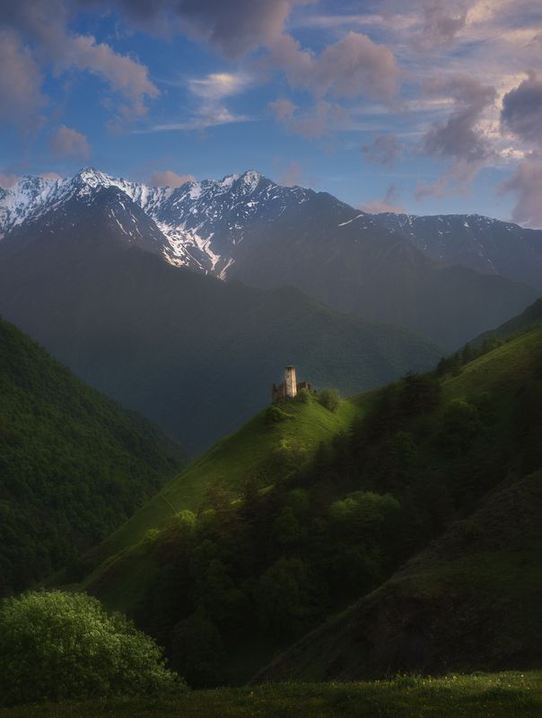 #ингушетия, #башни, #поселения #горы Горный отшельник. Ингушетия 2025 фото превью