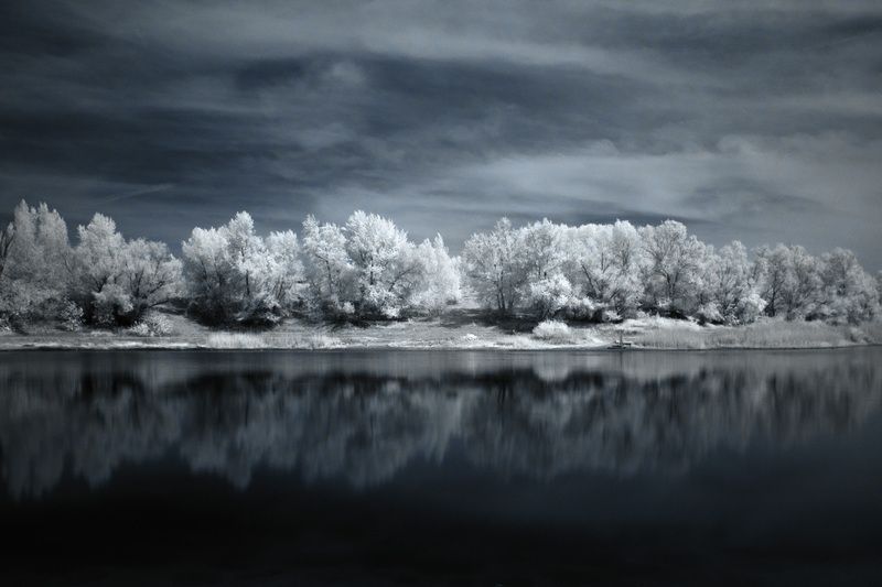 инфракрасный,  Инфракрасный пейзаж фото превью