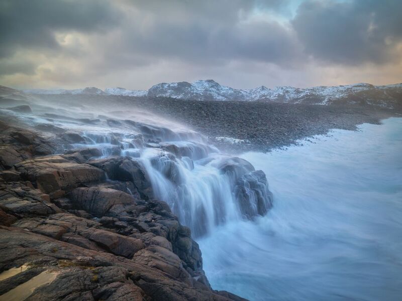 кольский Шторм в Териберке.photo preview