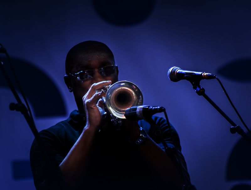 трубач, джаз, сцена, джаз-фестиваль монреаль Jazzphoto preview
