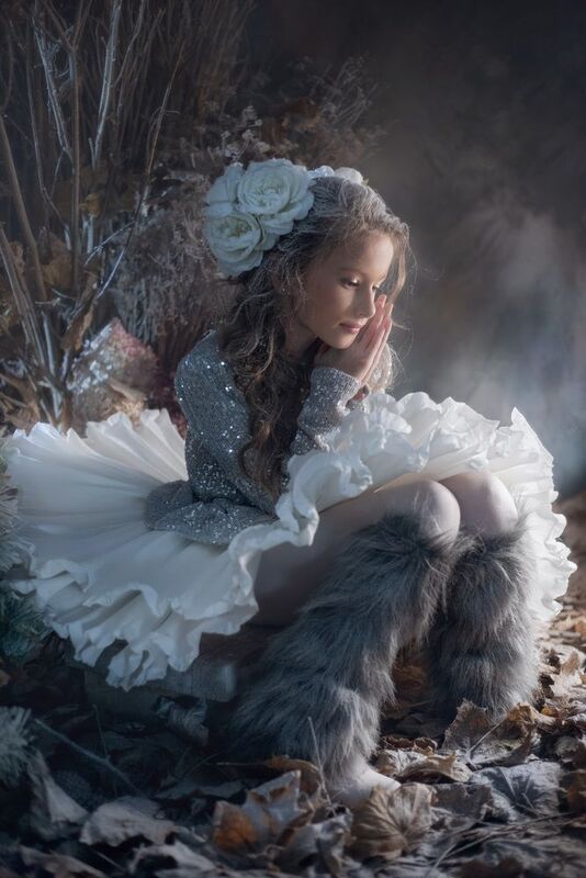постановочная фотография, необычное, модель, портрет, настроение, художественная работа, / Winter garden________/photo preview
