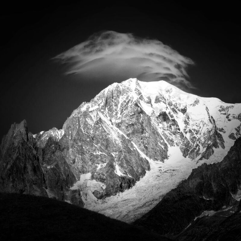 mountain, clouds,fog,montblanc,courmayeur,fineart,landscape Ane matinal фото превью