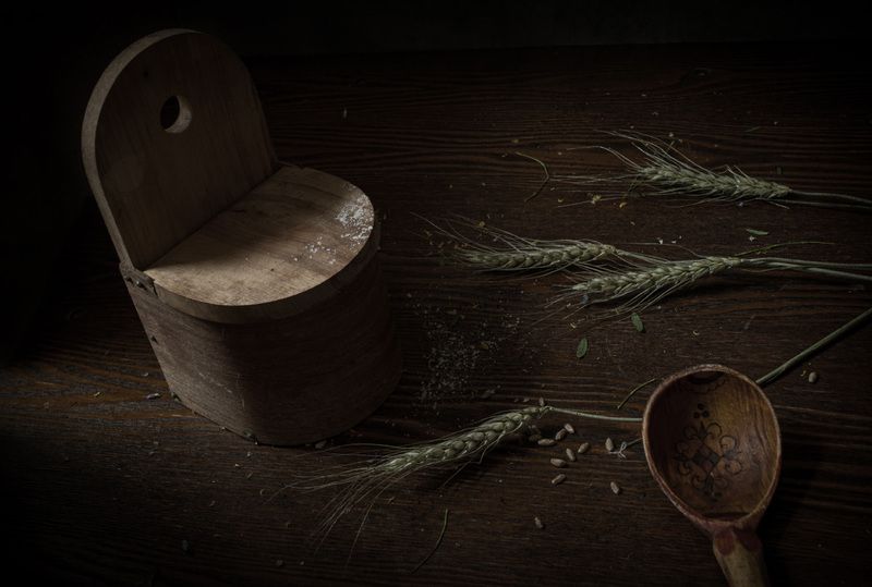 колос, пшеница, хлеб, зерно, лето, соль Хлеб и сольphoto preview