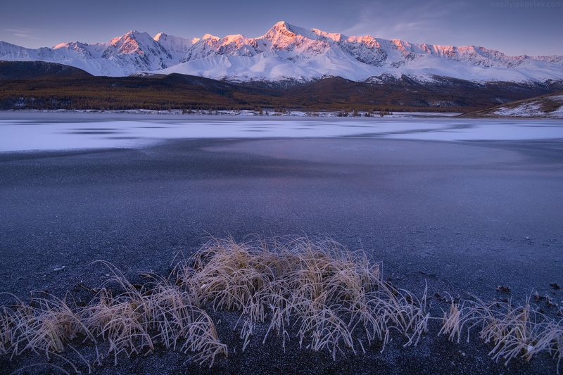 алтай, фототур Морозное утро на озере Джангыскольphoto preview