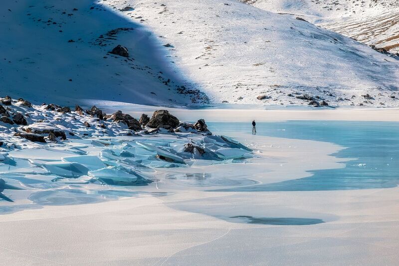 кыргызстан, озеро кель-тор(2733) Картины декабряphoto preview