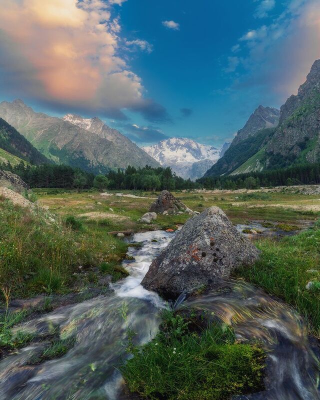 Адыр-Су, Улу-Тау, Кабардино-Балкария, ущелье, Приэльбрусье,  В ущелье Адыр-Суphoto preview