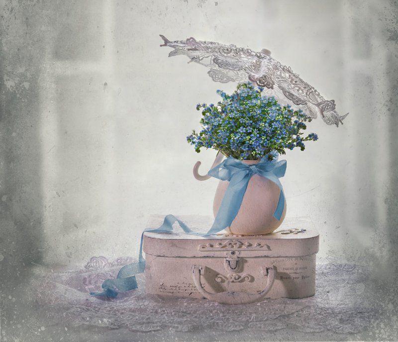 весна, настроение, натюрморт, незабудки, цветы Незабудки...photo preview