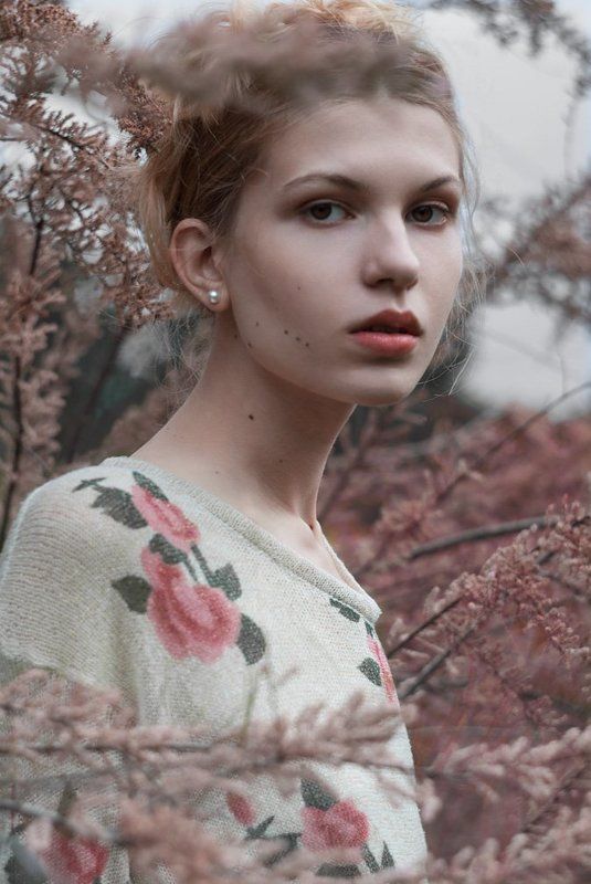 portrait, girl, spring, beauty, pink, flowers, blonde, девушка, портрет, блондинка, весна, цветы Spring Melodyphoto preview