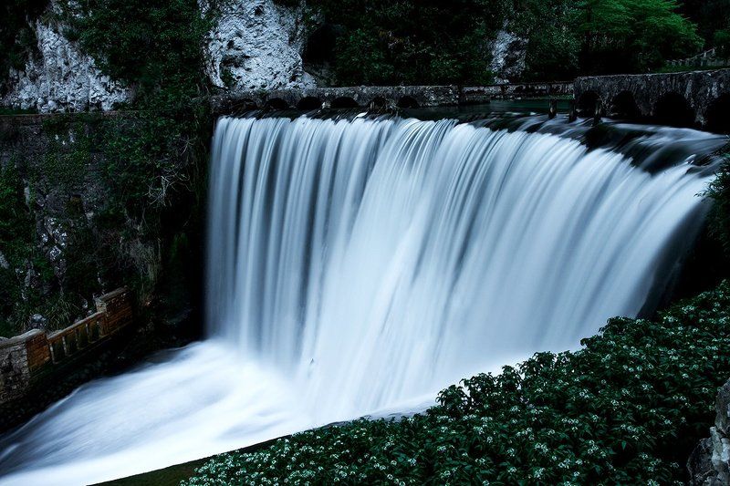море абхазия горы небо пейзаж закат путешествия отдых водопад ночнойснимок Псырцхаphoto preview