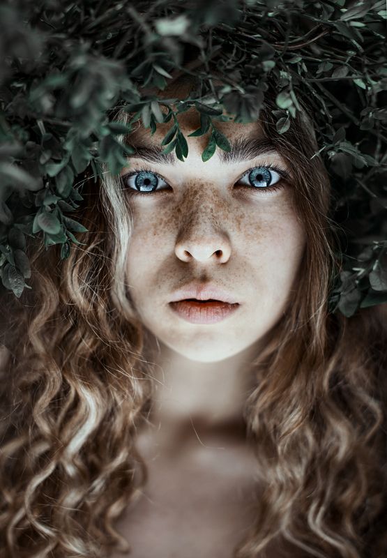 рыжая, веснушки, портрет, волосы, лицо, глаза photo preview