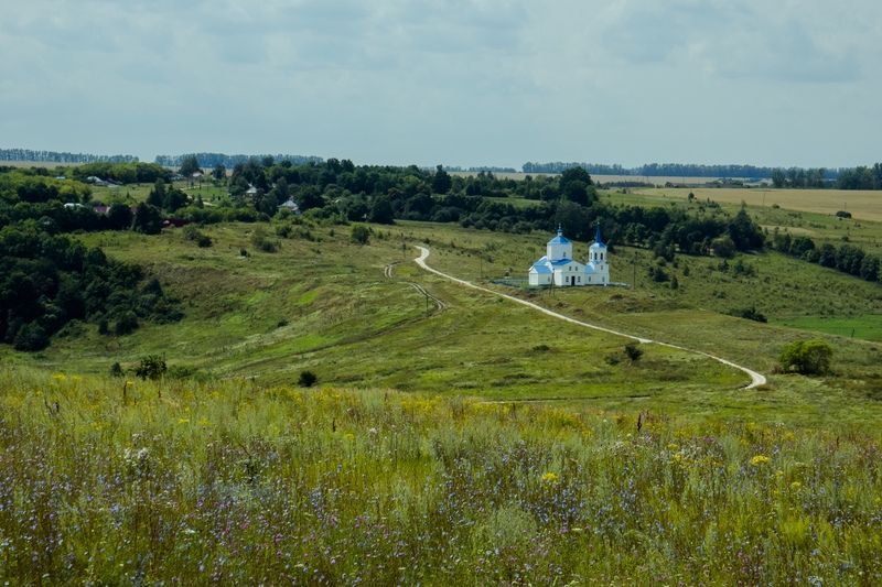 Липецкая область, Задонский район, село Яблоново, Храм иконы Божией Матери Знамениеphoto preview