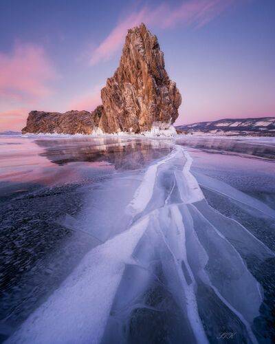 Розовый рассевт