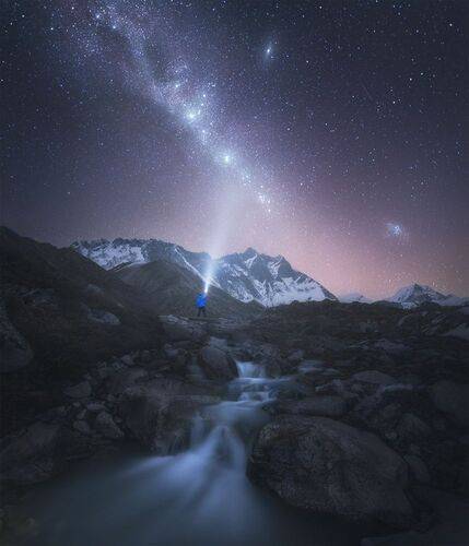 Млечный путь и Лхоцзе