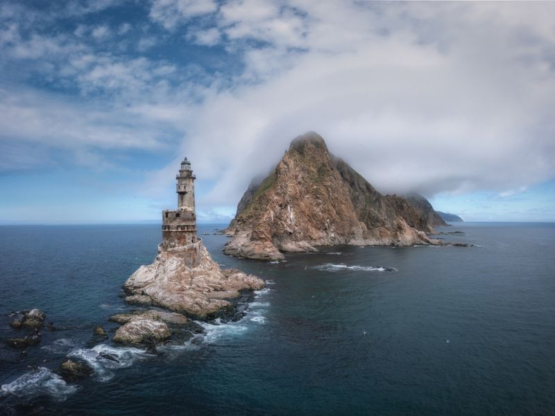 сахалин Маяк Анива. Сахалин. фото превью