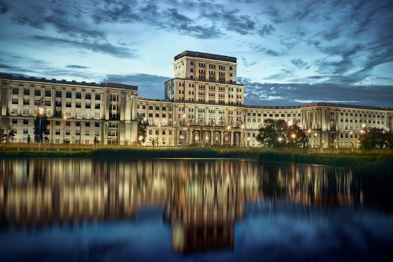 бауманский университет, небо Бауманский университетphoto preview