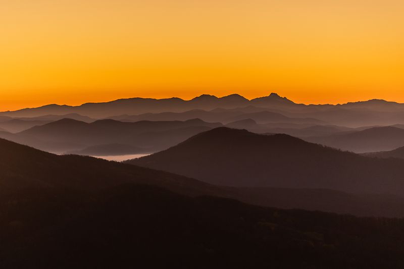 Предрассветные силуэты фото превью