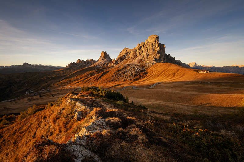 sunset, mountains,  Ra Gusela фото превью