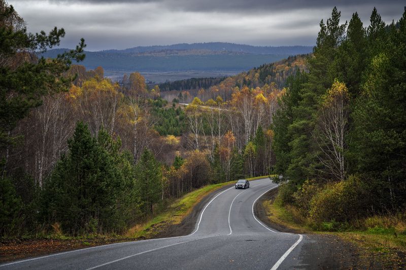 сатка, челябинская область, урал По дороге на Сатку фото превью