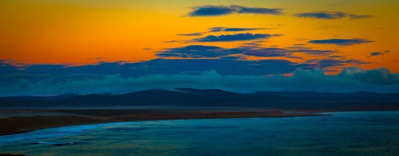 вечер, остров беринга Командорский вечер фото превью