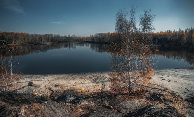 Лесное озеро.photo preview