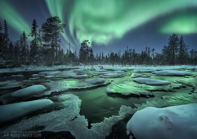 север, мурманск, териберка, хибины, рыбачий, кандалакша, северное сияние, фототур Кольский пейзаж под соусом северного сиянияphoto preview