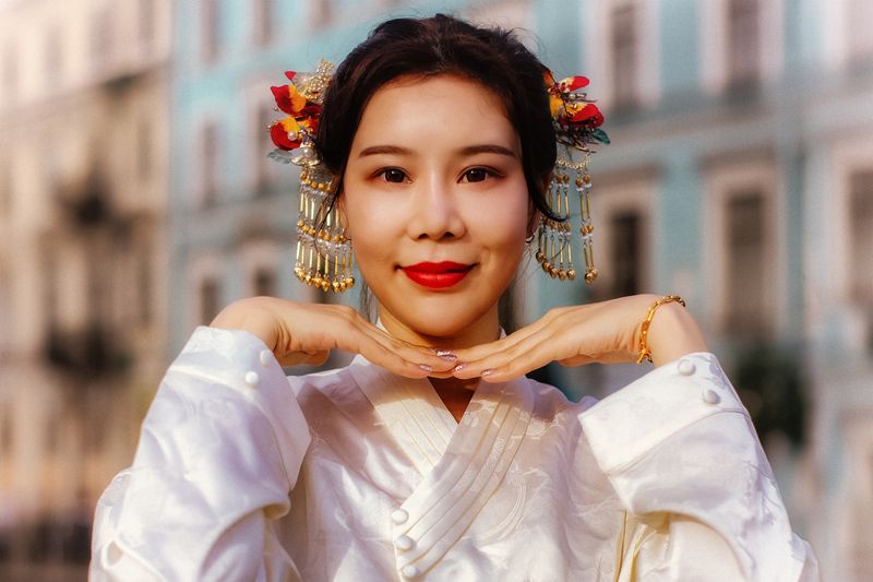 девушка, красавица, принцесса Янь - Янь. Made in Chinaphoto preview