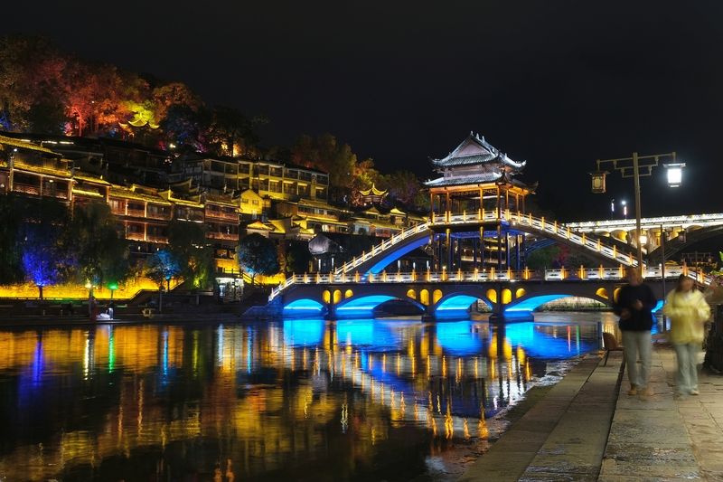 Прогулка по ночному Фэнхуануphoto preview