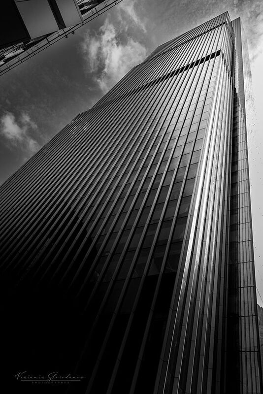 Москва, Москва-Сити, архитектура, ч/б, vensk Высотки Москва-Ситиphoto preview