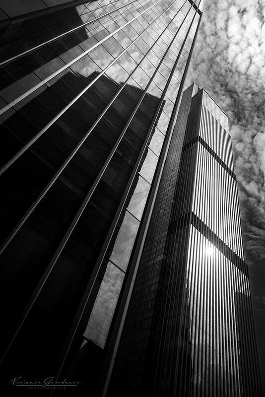 Москва, Москва-Сити, архитектура, ч/б, vensk Высотки Москва-Ситиphoto preview