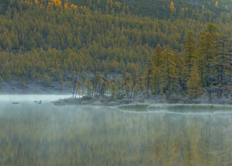 озеро Джека Лондона,магадан,озеро Невидимка,туман Озеро Невидимкаphoto preview